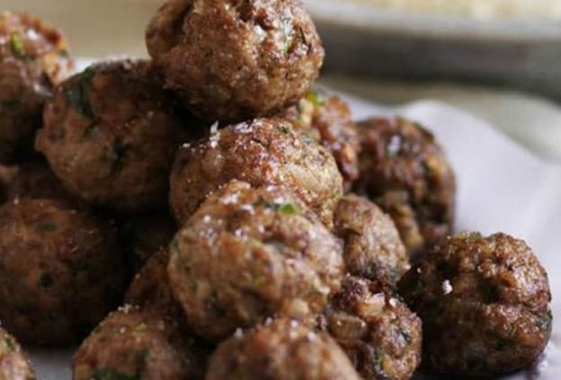 Bolinho de carne Ayr fryer