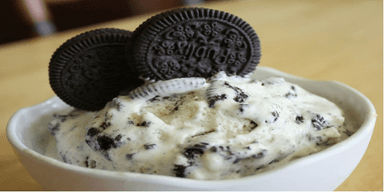 Receita de Sorvete de Oreo fácil
