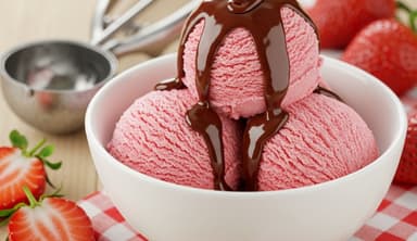 Sorvete de gelatina caseiro, enviado por Fernanda de Castro