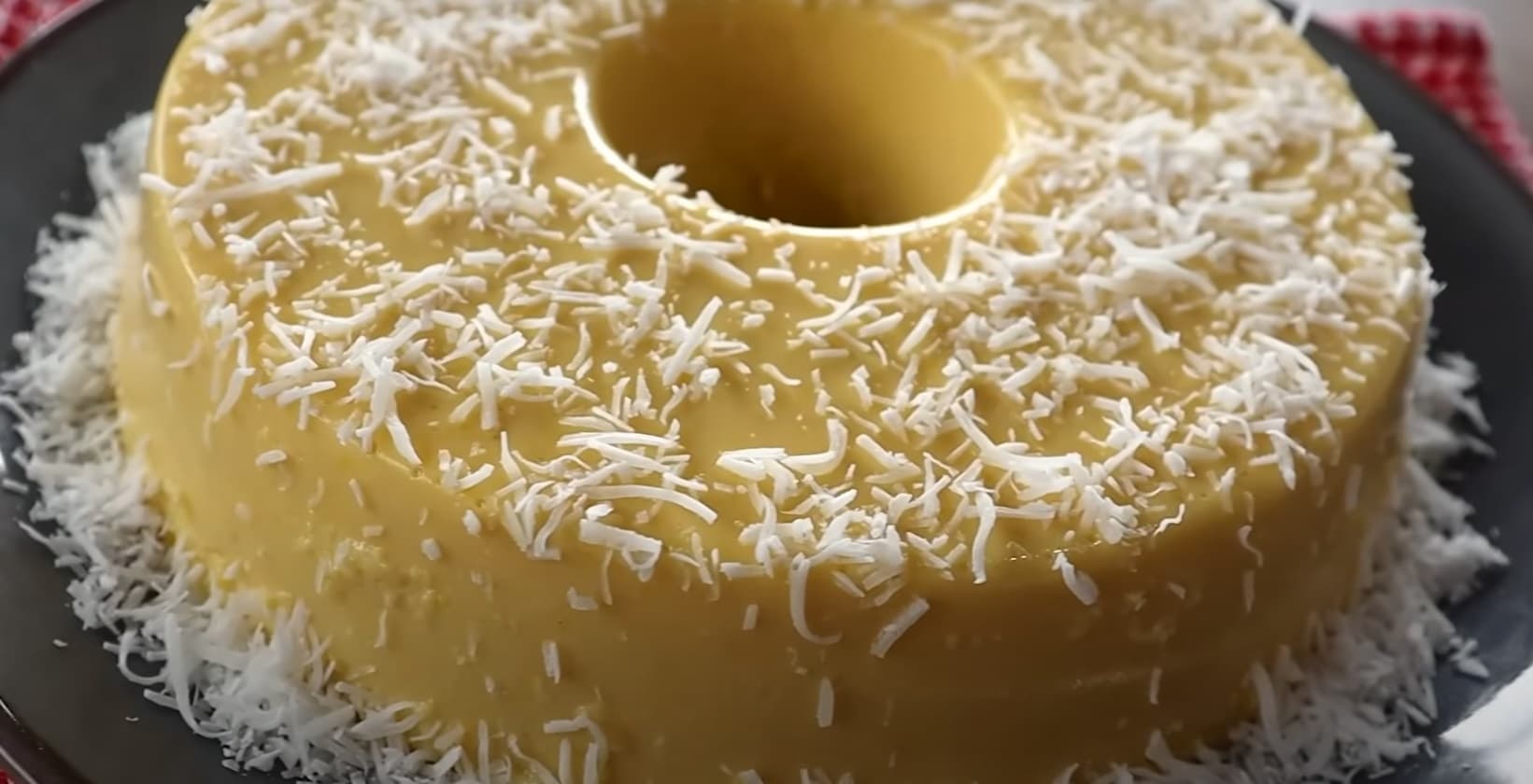 Pudim de milho de latinha