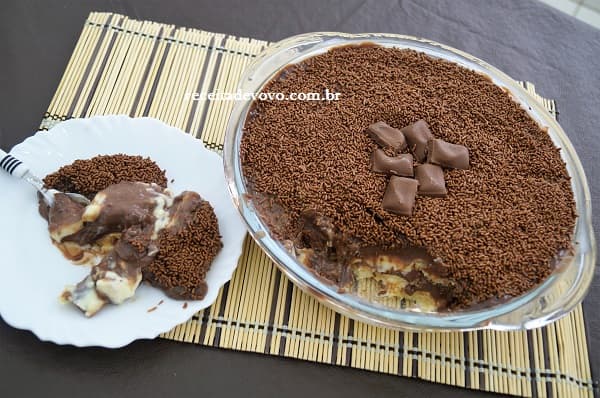 Pavê de chocolate