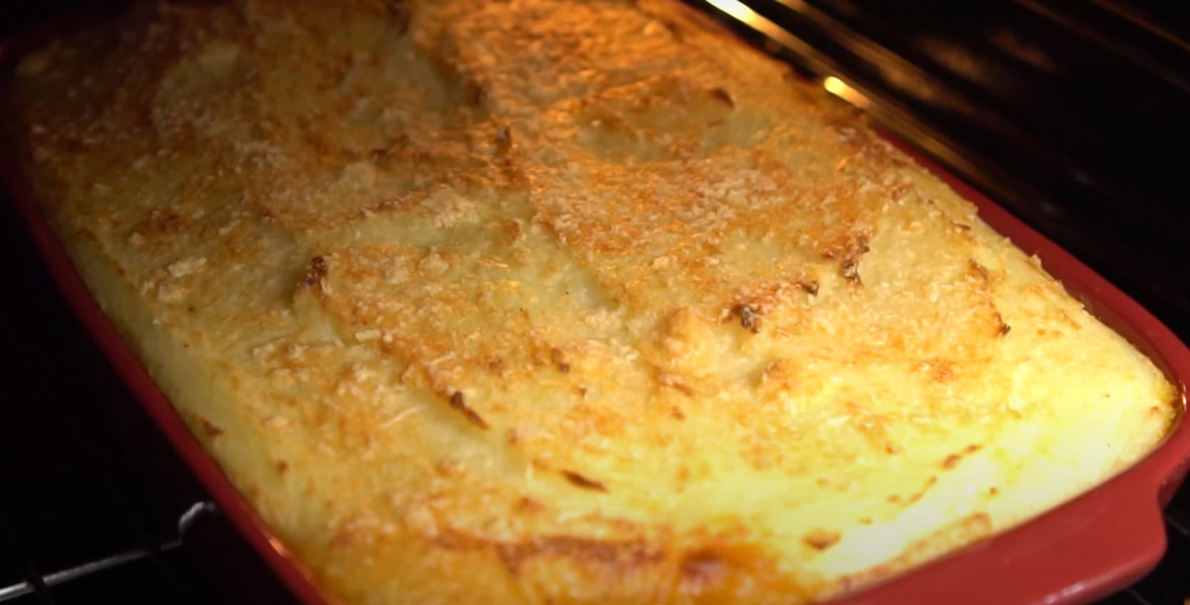 Como fazer purê de batata gratinado