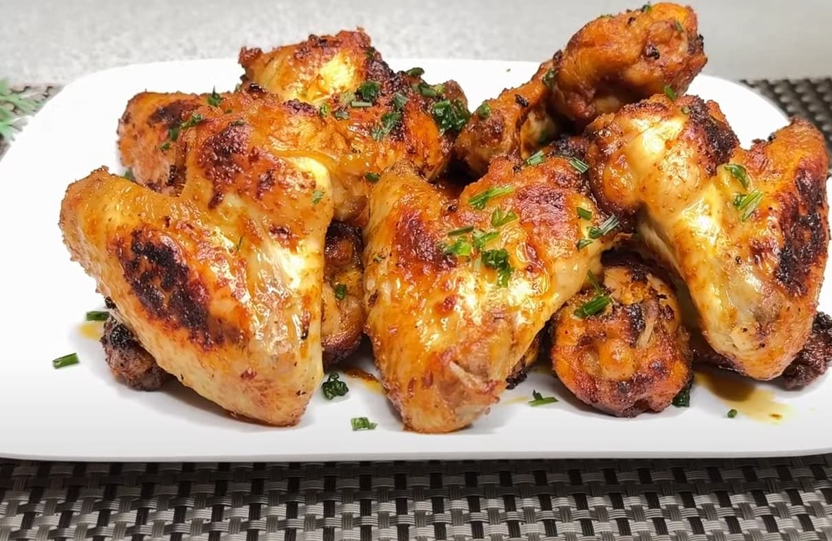 Asinhas de frango assada na AirFryer