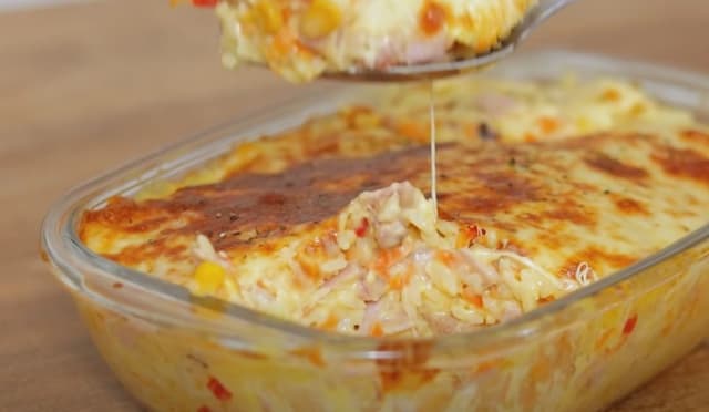 Arroz de Forno cremoso para Páscoa