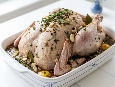 Como temperar o peru de Natal para ficar bem temperado por dentro?