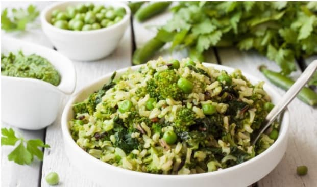 Arroz com Brócolis