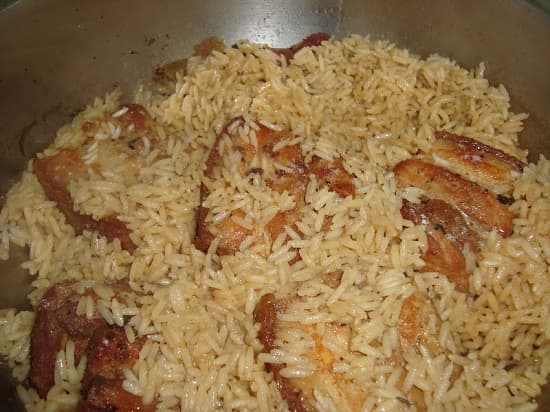 Arroz com Costelinha