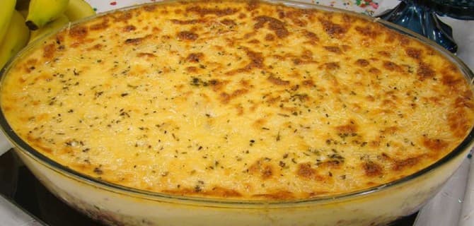 Arroz de forno cremoso