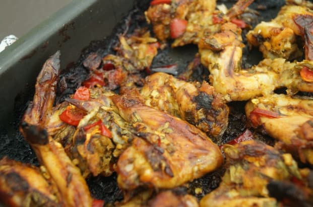 Asinha de frango assada