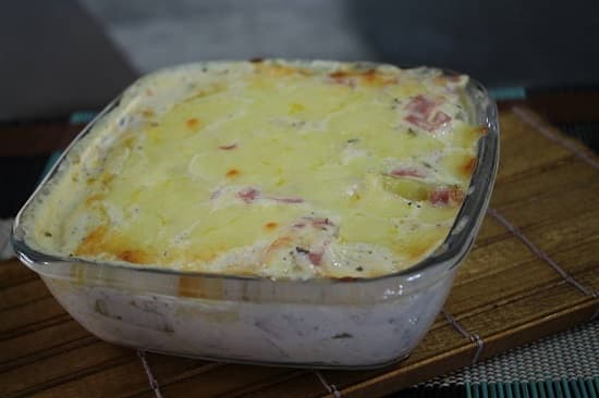 Batata ao forno cremosa