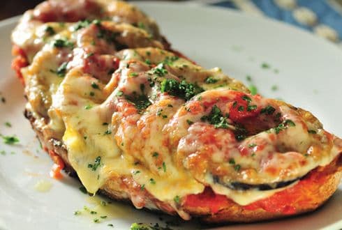 Berinjela a Parmegiana