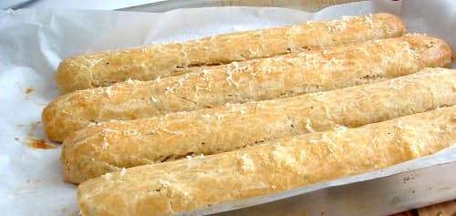 Biscoito crocante de parmesão