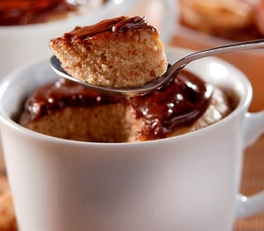 Bolo de caneca Whey protein