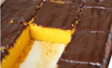 Bolo de cenoura de Liquidificador