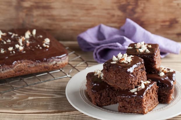 Bolo de chocolate de microondas