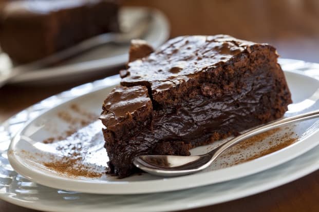 Bolo de chocolate molhadinho