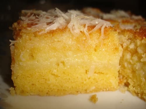 Bolo de fubá muito cremoso