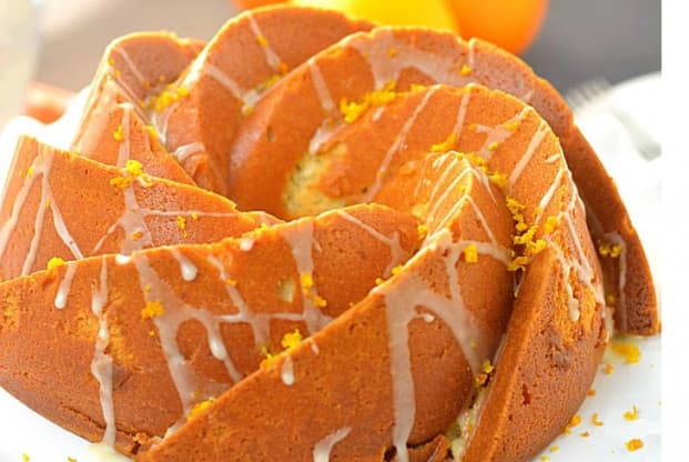 Bolo de laranja fofinho