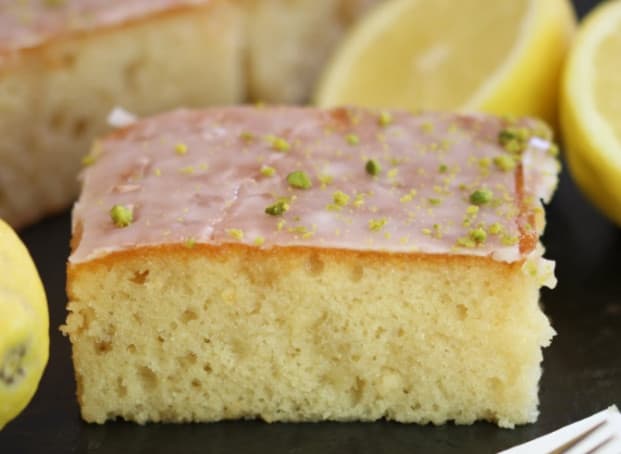 Bolo de limão siciliano