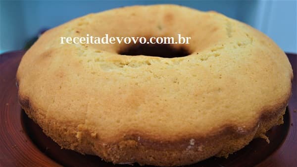 Bolo de mandioca