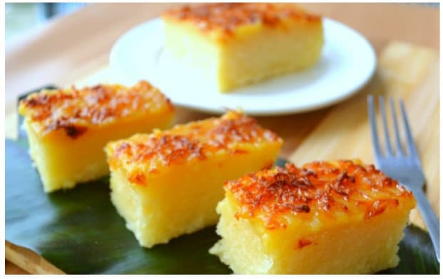 Bolo de mandioca de liquidificador