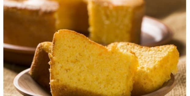 Bolo de Milho com maisena