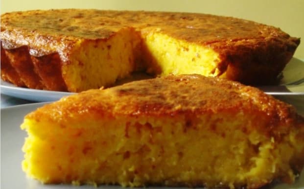 Bolo de milho de Lata