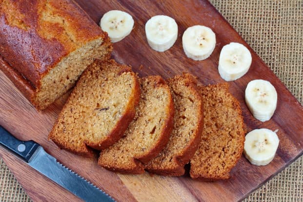 Bolo e Banana Low Carb