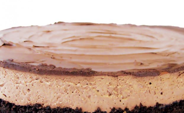 Cheescake de ovomaltine