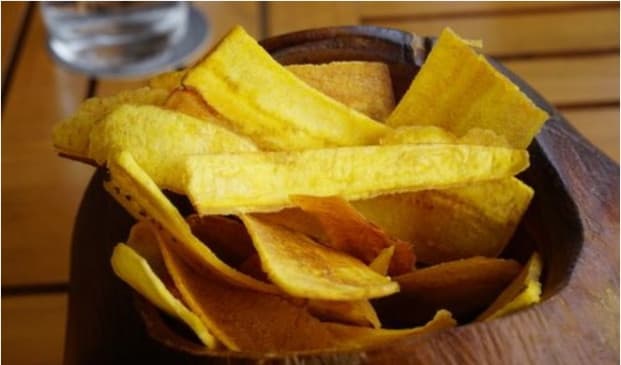 Chips de banana Verde