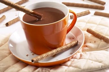 Chocolate quente cremoso