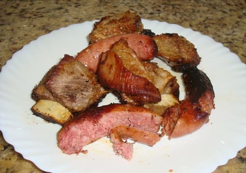 Churrasco na panela de pressão