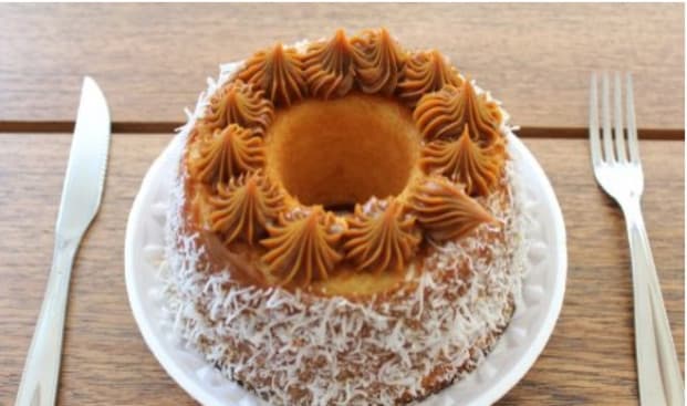 Como fazer bolo de churros