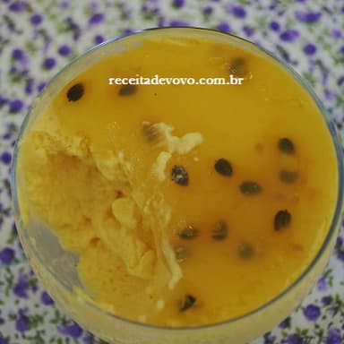 como fazer mousse de maracujá