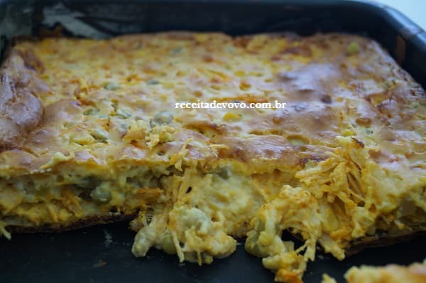 Como fazer torta de frango