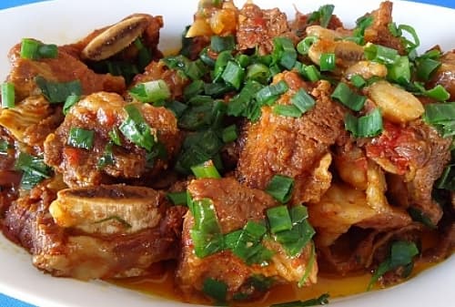 Costela de boi na pressão