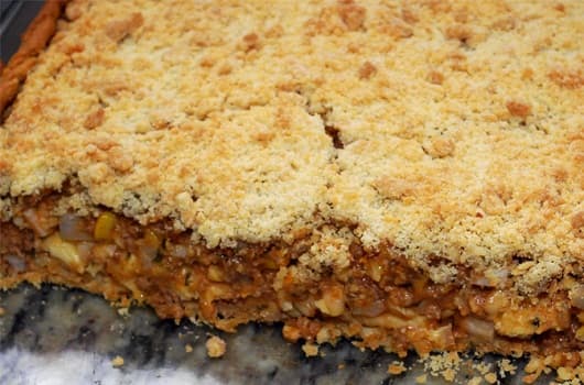 Empada de carne moída