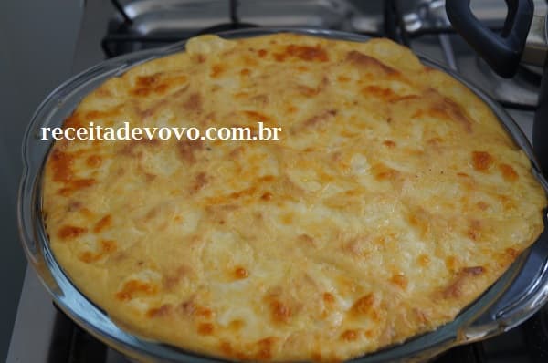 Escondidinho de carne seca Cremoso