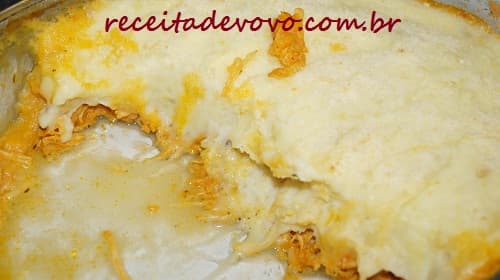 Escondidinho de frango