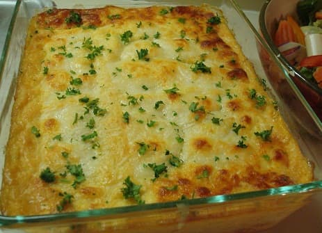 Frango ao creme de milho