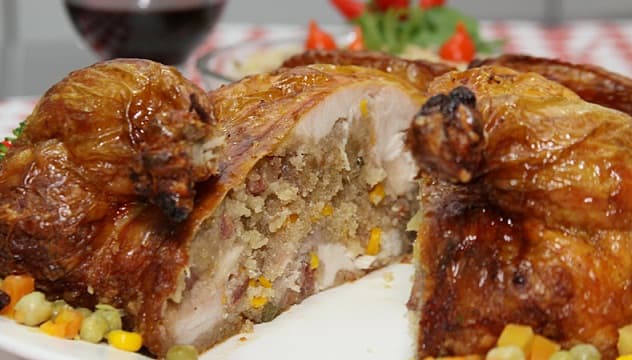 Frango recheado
