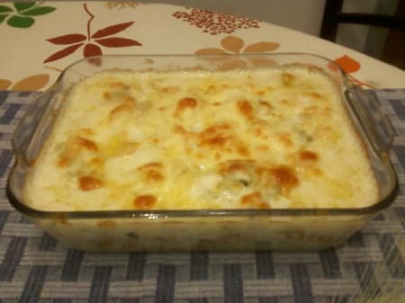 Macarrão aos quatro queijos