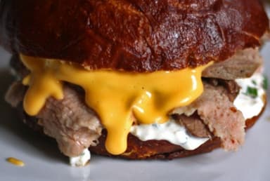 Molho cheddar para lanche