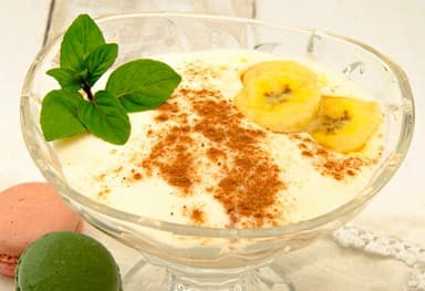 Mousse de banana