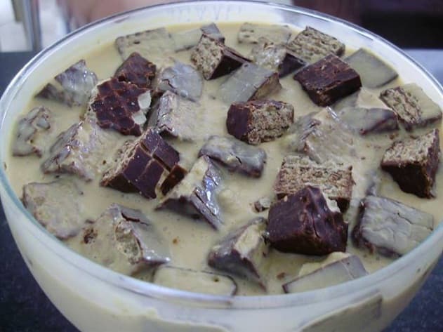 Mousse de bis cremoso