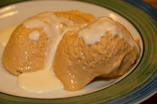 Mousse de doce de leite