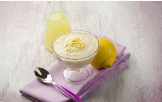 Mousse de limão siciliano