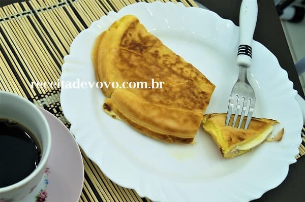 Omelete cremoso