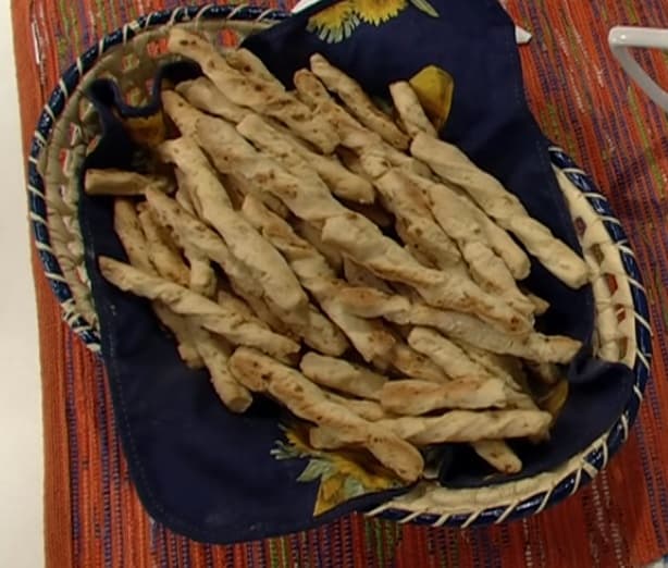 Palitos de cebola assados e crocantes