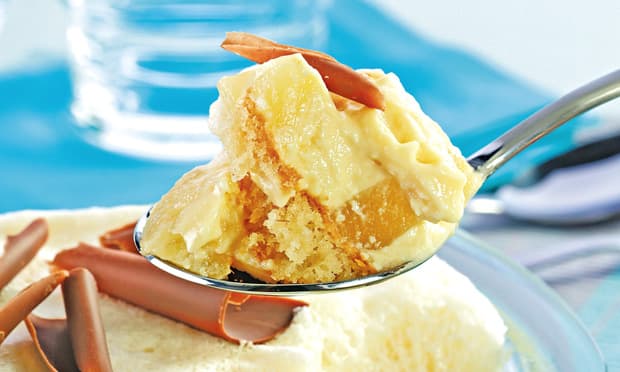 pavê de abacaxi com coco cremoso